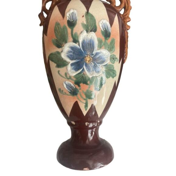 Vintage Vintage Satsuma Style Ornate Japanese Vase 10” - Picture 7 of 13